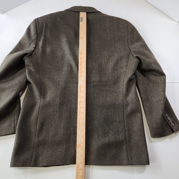 Ralph Ralph Lauren Mens 41R 100% Lambswool Herringbone Blazer Sport Coat Jacket - Picture 12 of 12